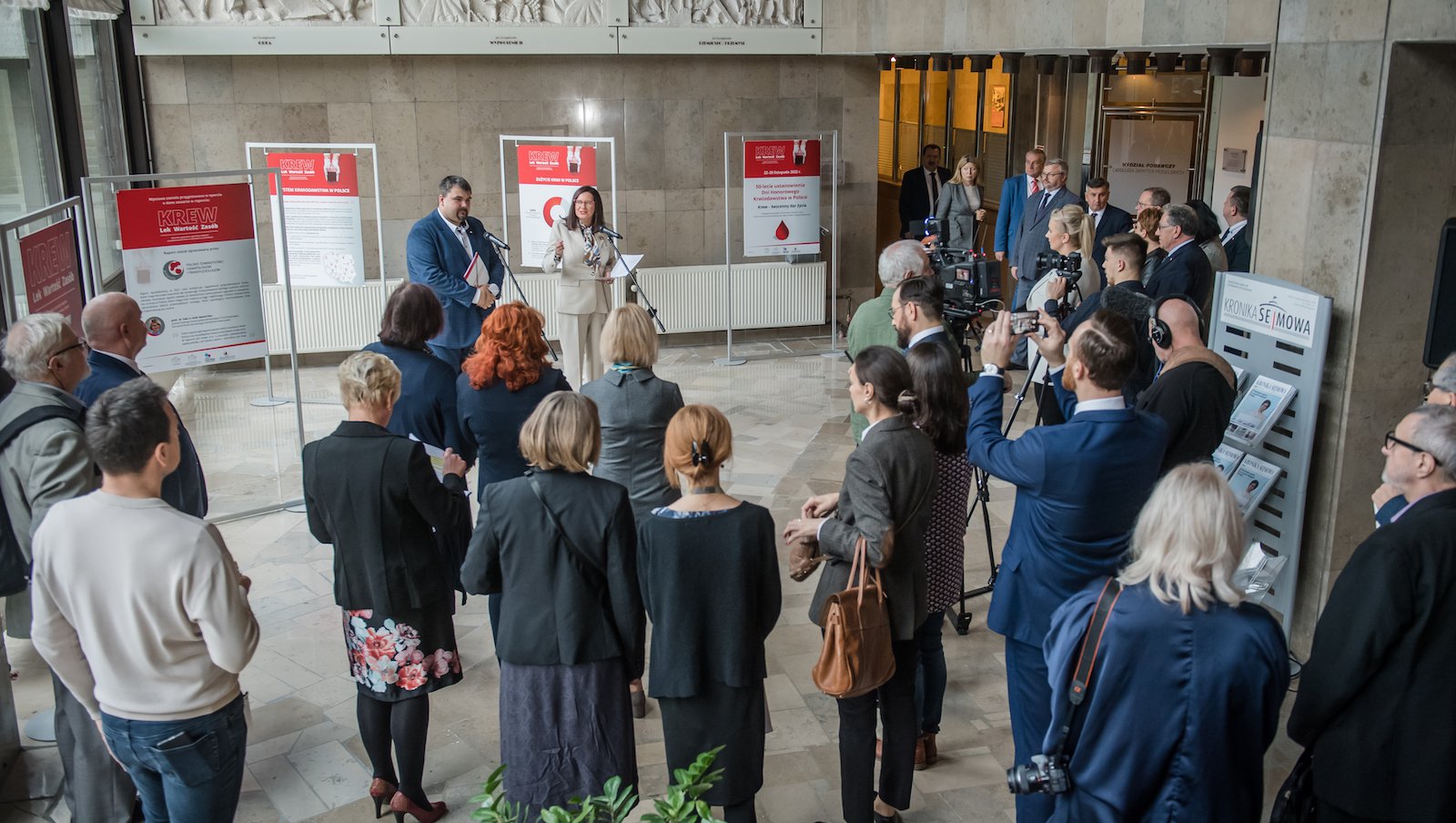 Krew: lek, wartość, zasób | Wystawa edukacyjna w Sejmie