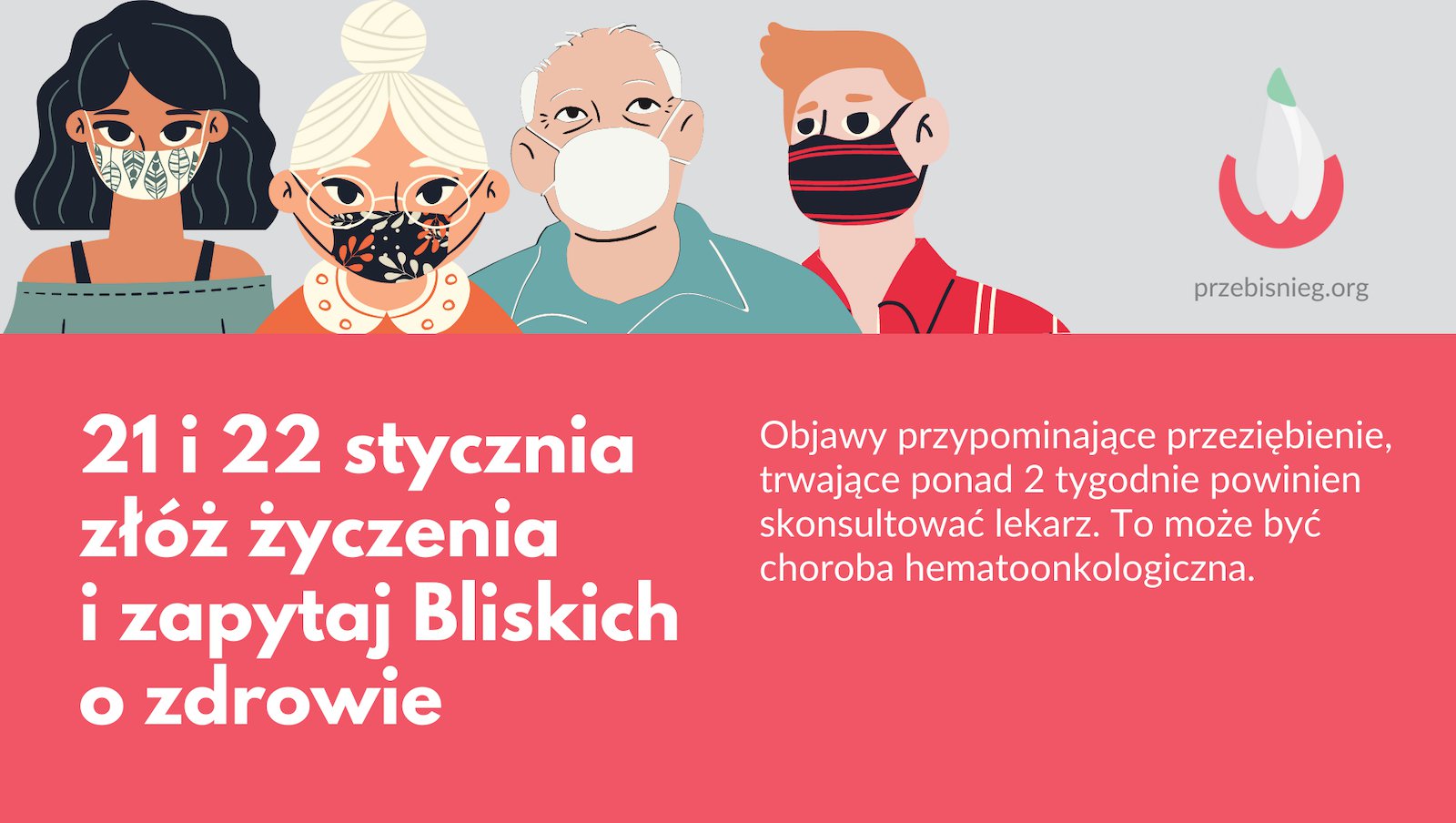 21 i 22 stycznia złóż życzenia i zapytaj Bliskich o zdrowie!