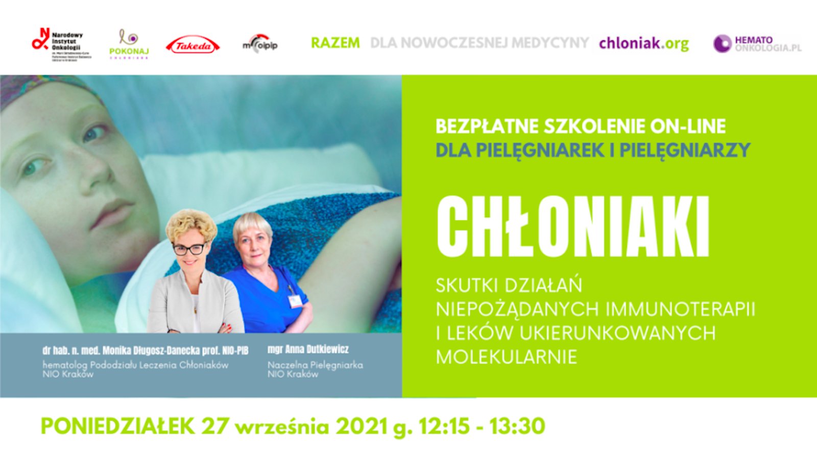 Chłoniaki | Szkolenie online dla pielęgniarek i pielęgniarzy