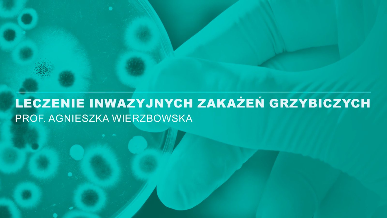 Leczenie inwazyjnych zakażeń grzybiczych | Prof. Agnieszka Wierzbowska