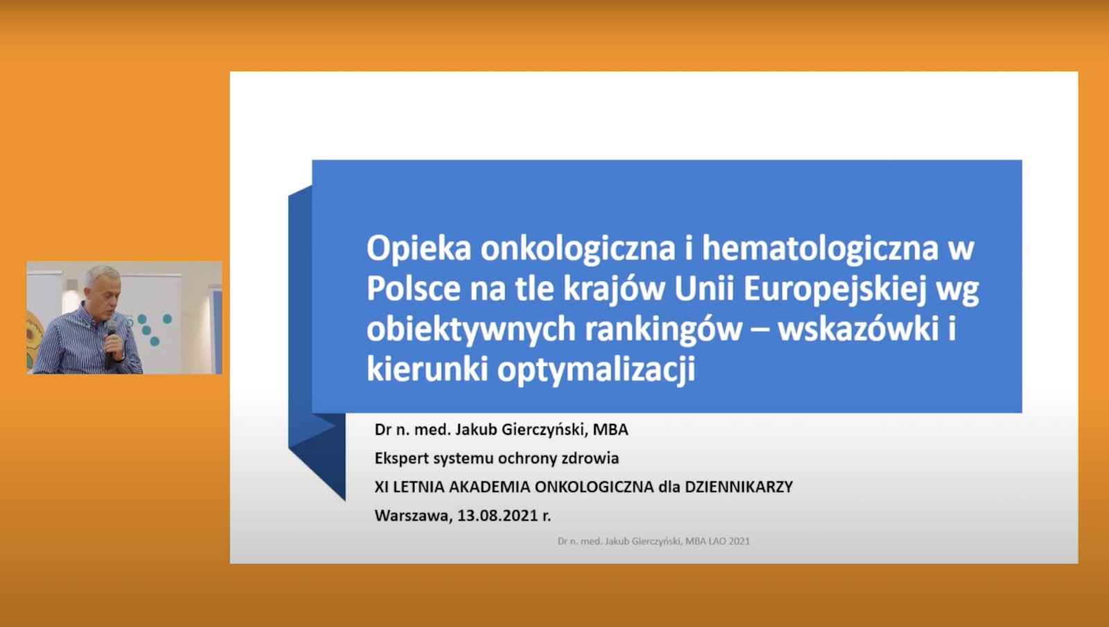 Opieka onkologiczna i hematologiczna w Polsce na tle krajów Unii Europejskiej według...