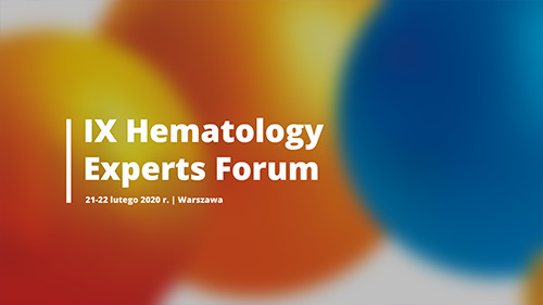 IX Hematology Experts Forum
