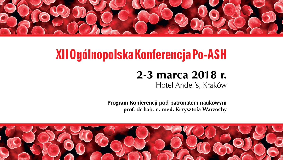 XII Ogólnopolska Konferencja Po-ASH | 2-3 marca 2018 | Kraków