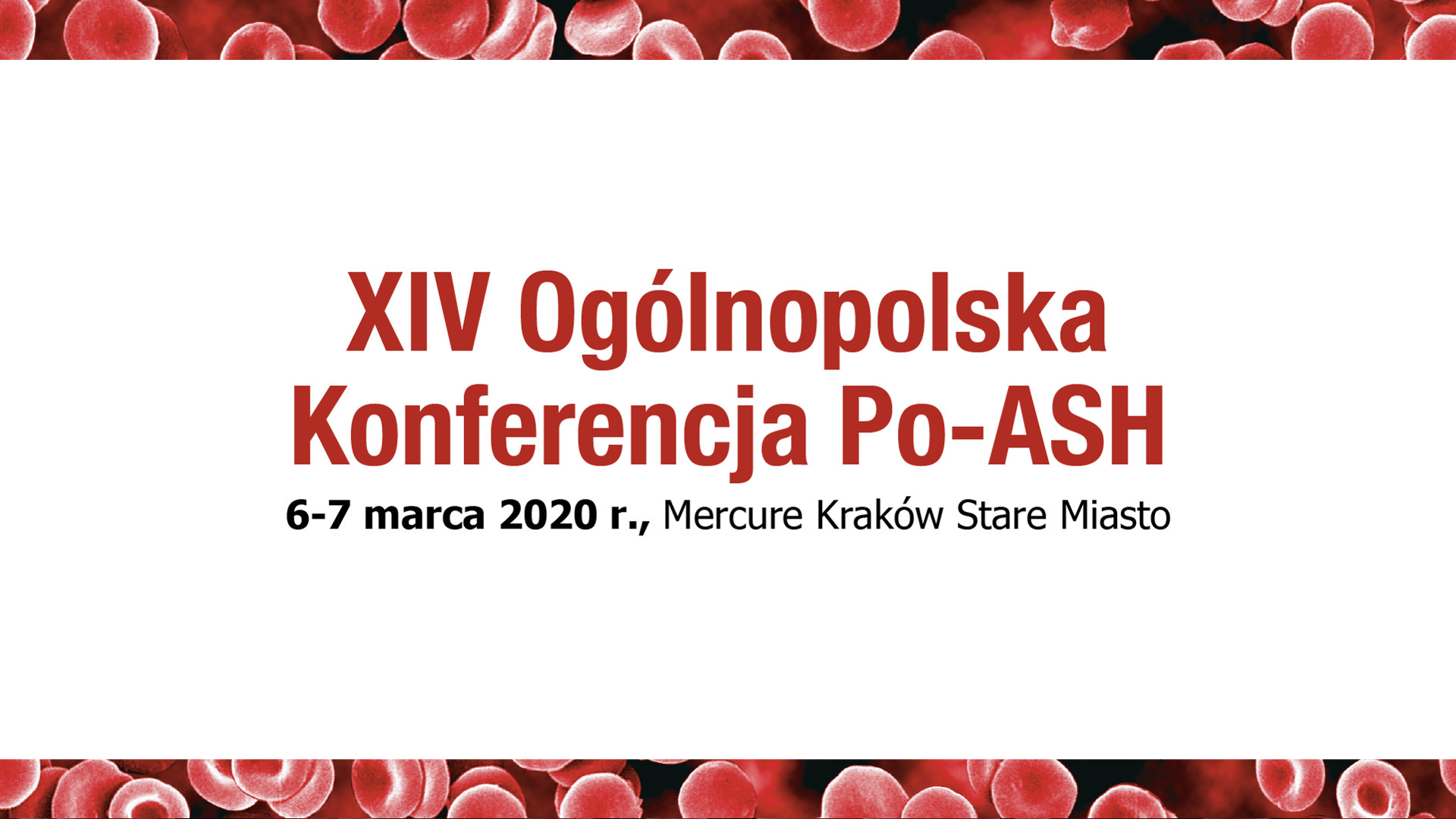 XIV Ogólnopolska Konferencja Po-ASH | Kraków 2020