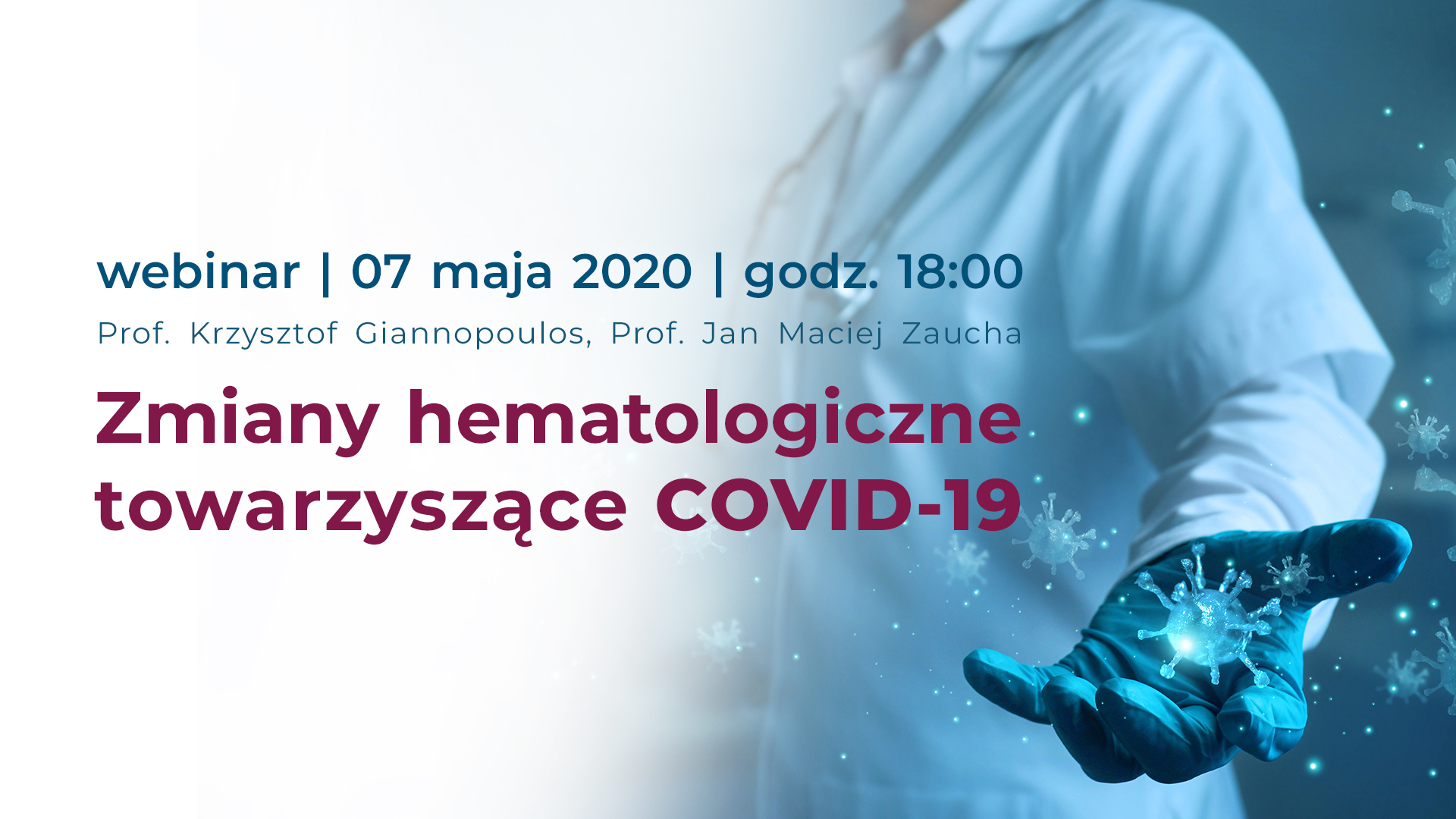 Webinar | Zmiany hematologiczne towarzyszące COVID-19