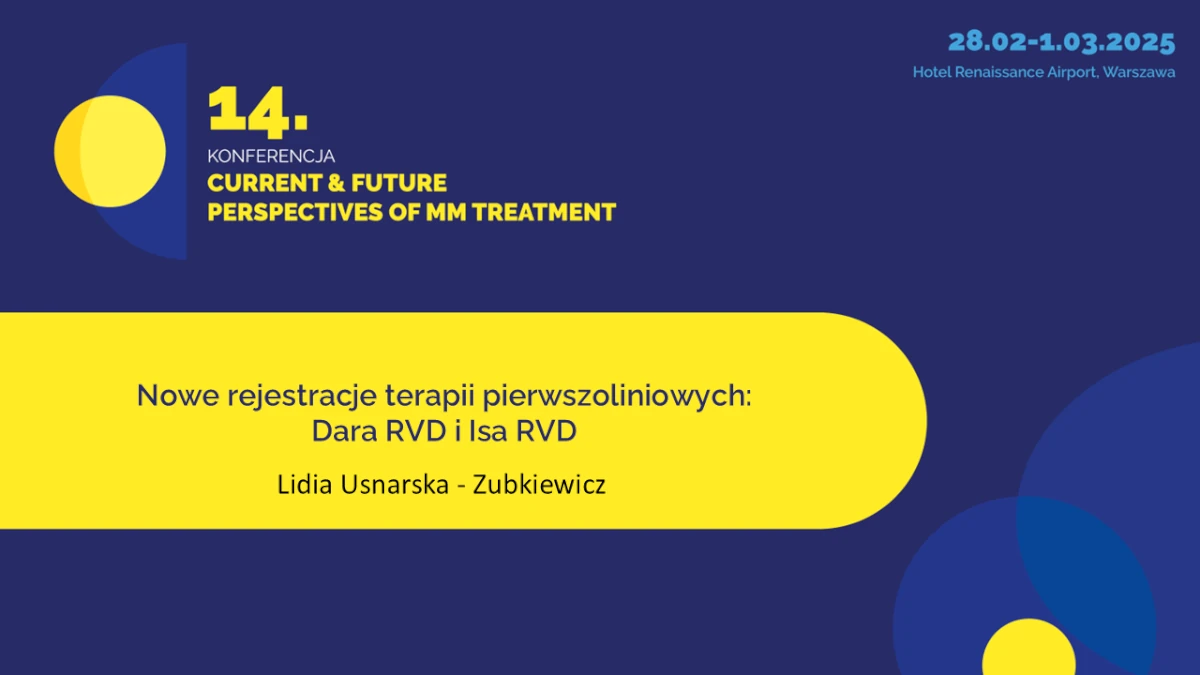 Nowe rejestracje terapii pierwszoliniowych: DaraRVD oraz IzaRVD