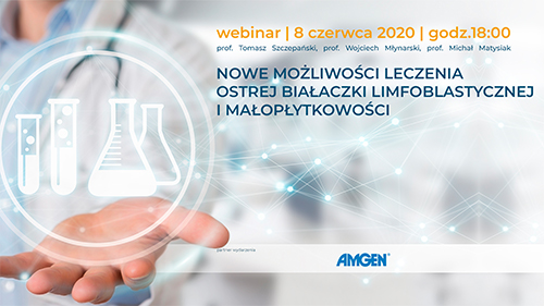 Webinar | Nowe możliwości leczenia ostrej białaczki limfoblastycznej i małopłytkowości