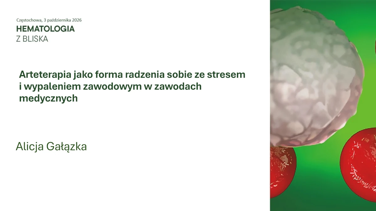 Arteterapia jako forma radzenia sobie ze stresem i wypaleniem zawodowym w zawodach medycznych