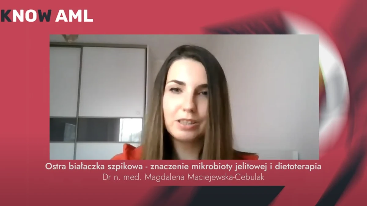 Ostra białaczka szpikowa - znaczenie mikrobioty jelitowej i dietoterapia
