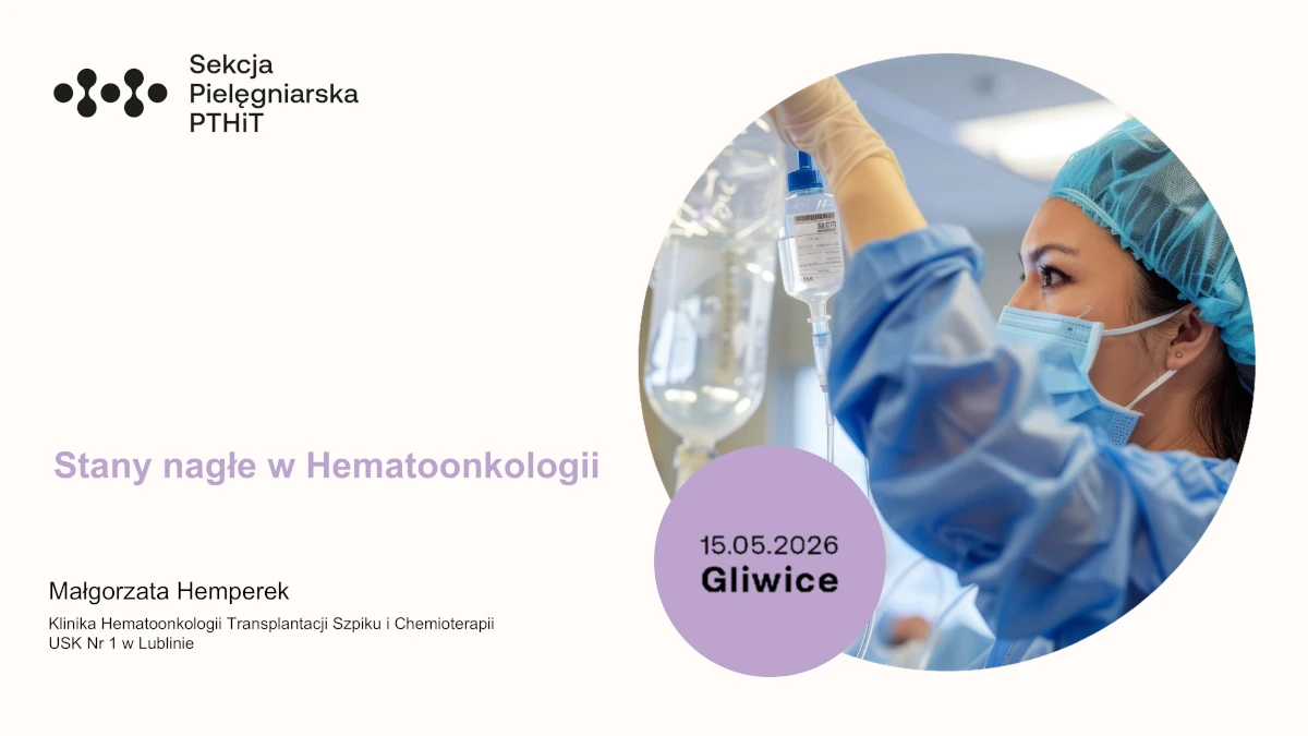 Stany nagłe w hematologii – Procedura TLS