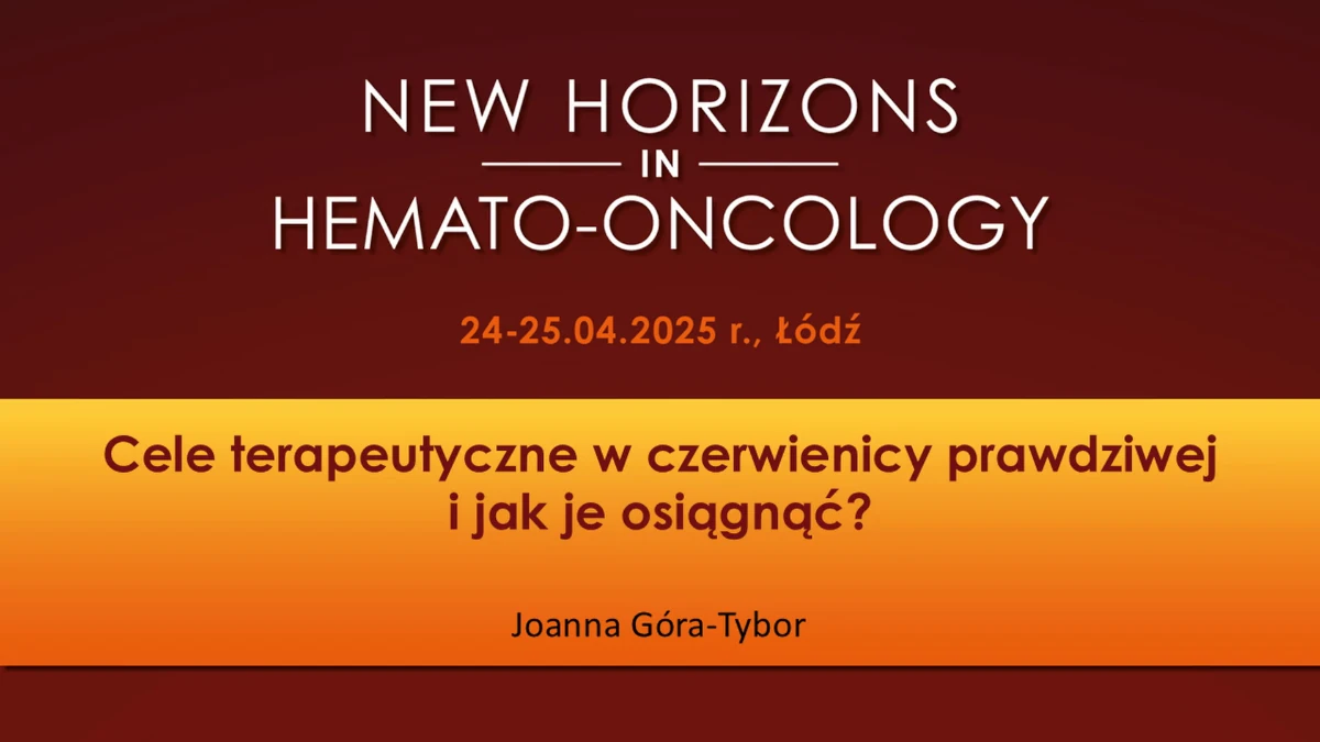 Cele terapeutyczne w czerwienicy prawdziwej i jak je osiągnąć?