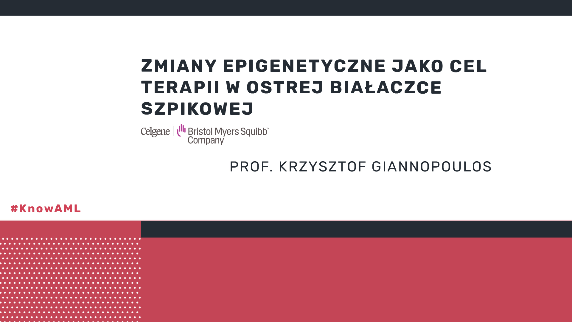 Zmiany epigenetyczne jako cel terapii w ostrej białaczce szpikowej