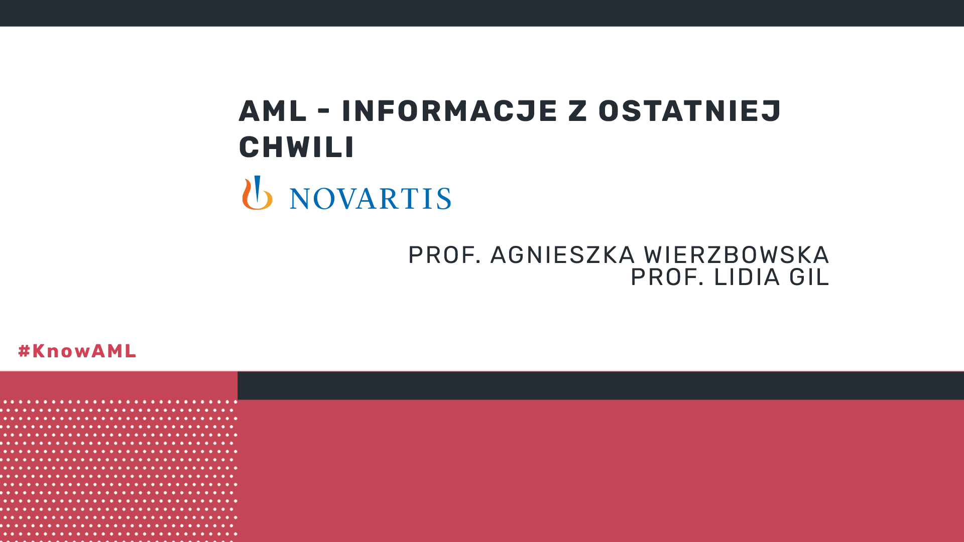 AML - Informacje z ostatniej chwili