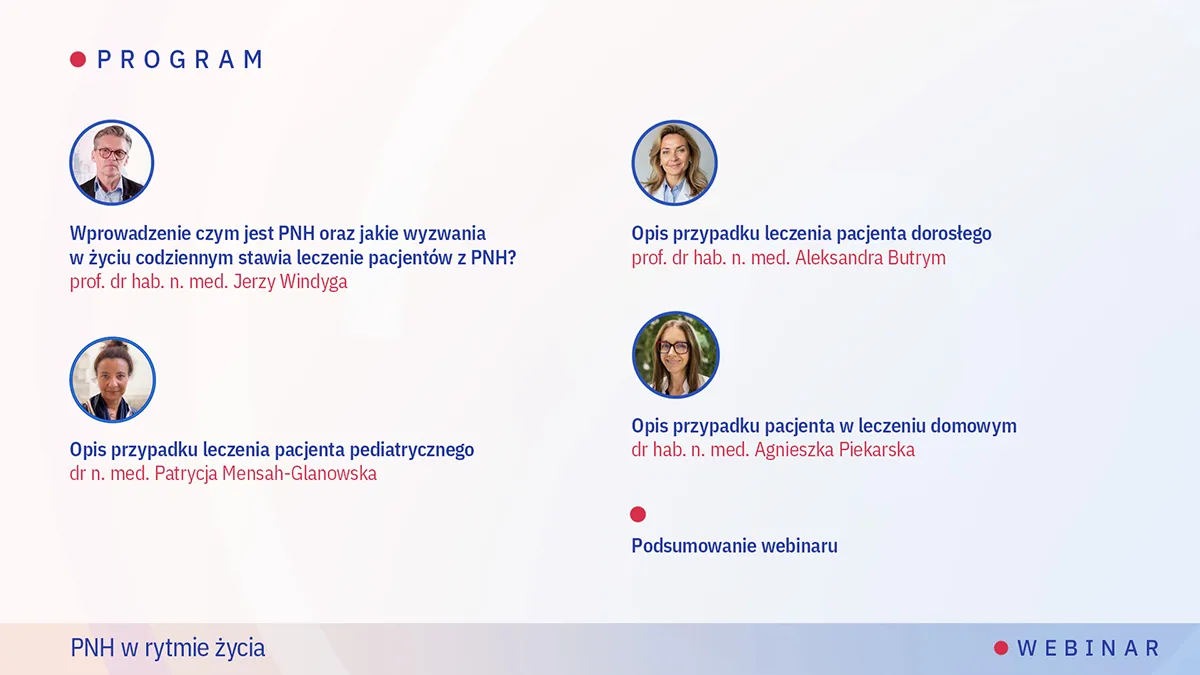 PNH w rytmie życia. | webinar