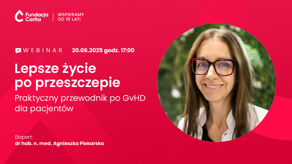 Lepsze życie po przeszczepie – praktyczny przewodnik po GvHD dla pacjentów