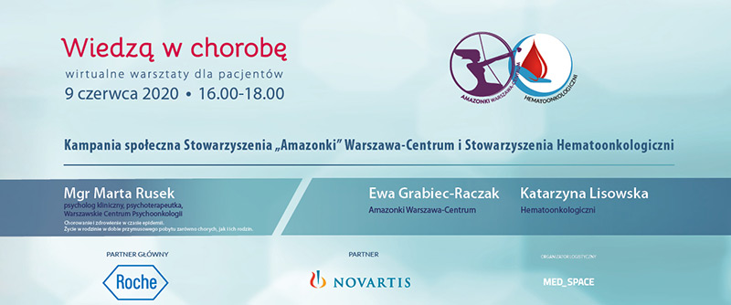 Wiedzą w chorobę - wirtualne warsztaty dla pacjentów